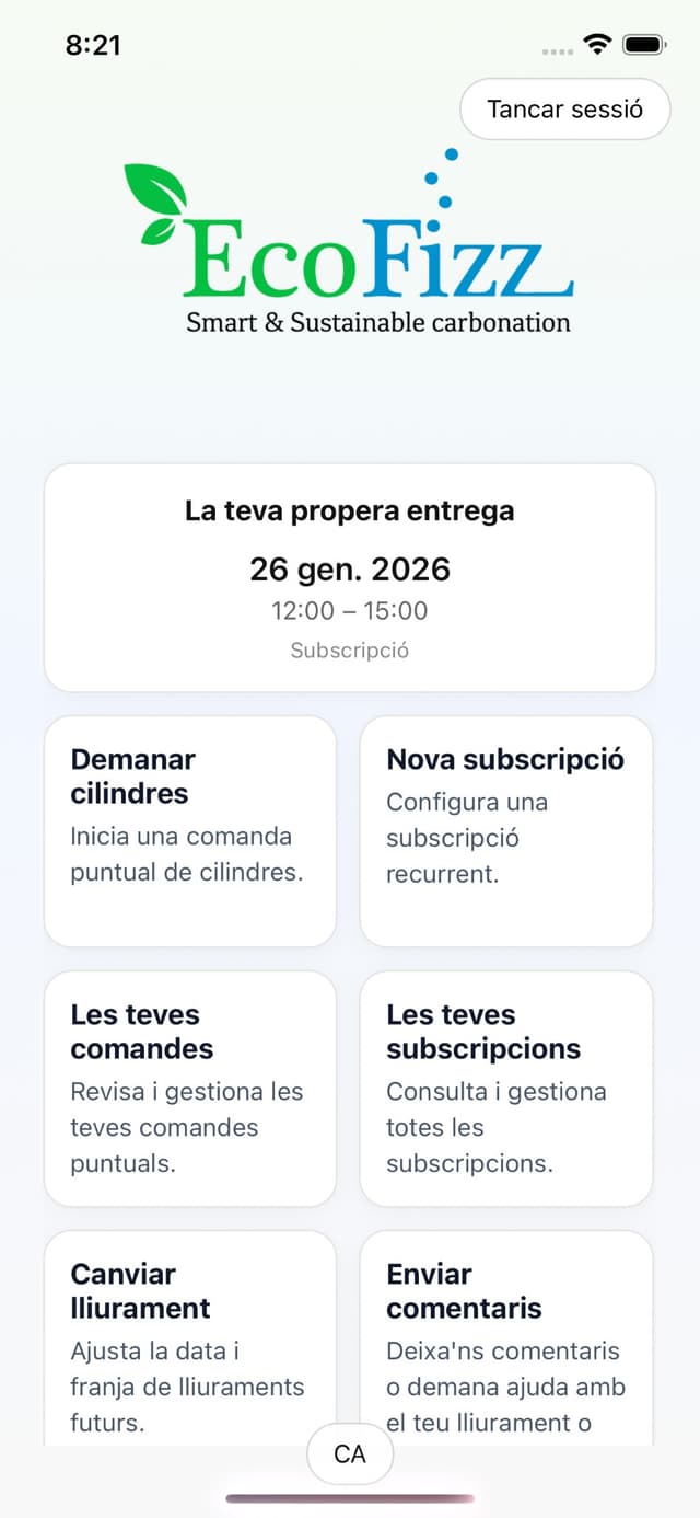 EcoFizz app