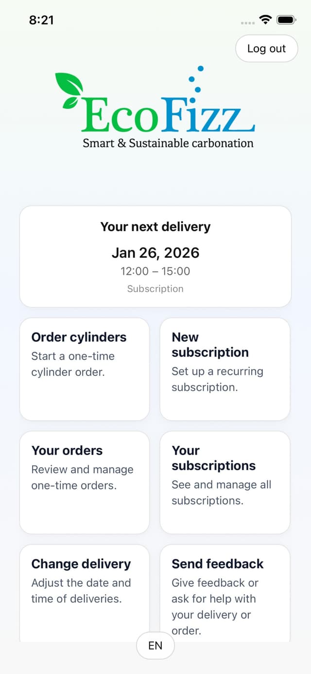 EcoFizz app